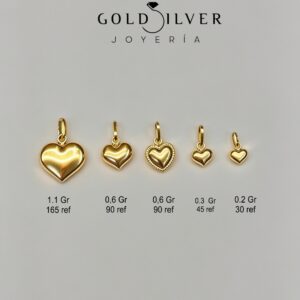 Dijes de corazón