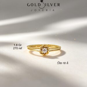 Anillo flor