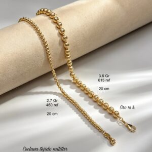 Pulseras con balines