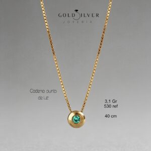 Cadena punto de luz