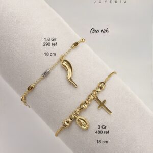 Pulseras para dama con dijes