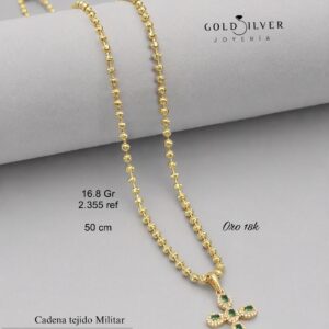 Cadena tejido Militar para Dama